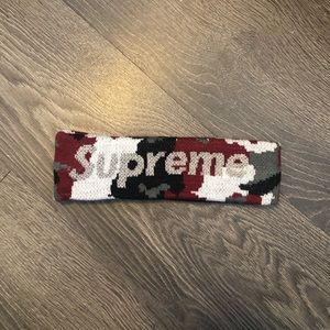 Supreme New Era Reflective Logo Headband